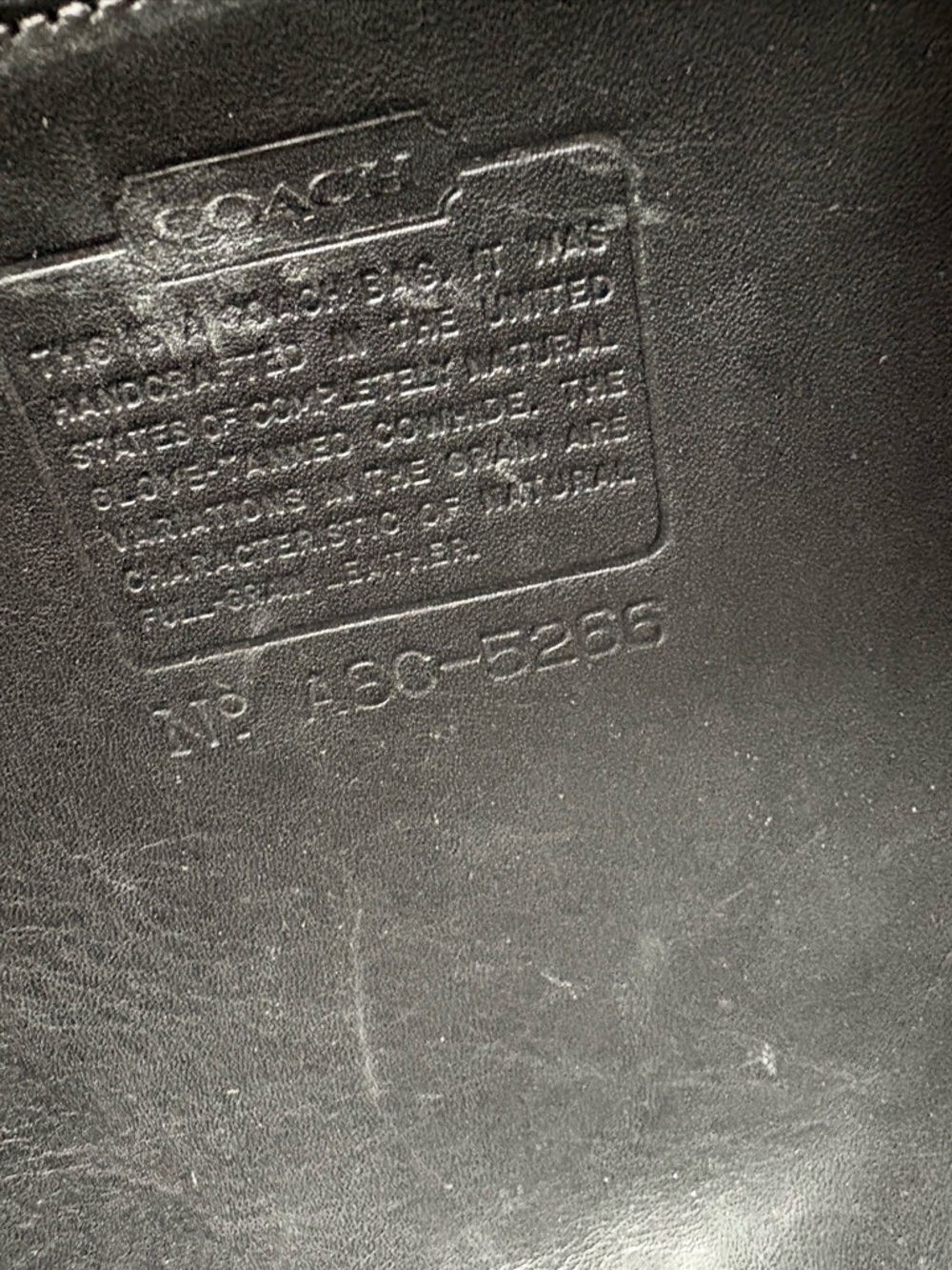 COACH Vintage Beekman Briefcase Black Leather Nickel Messenger Laptop Bag 5266 - Picture 11 of 14